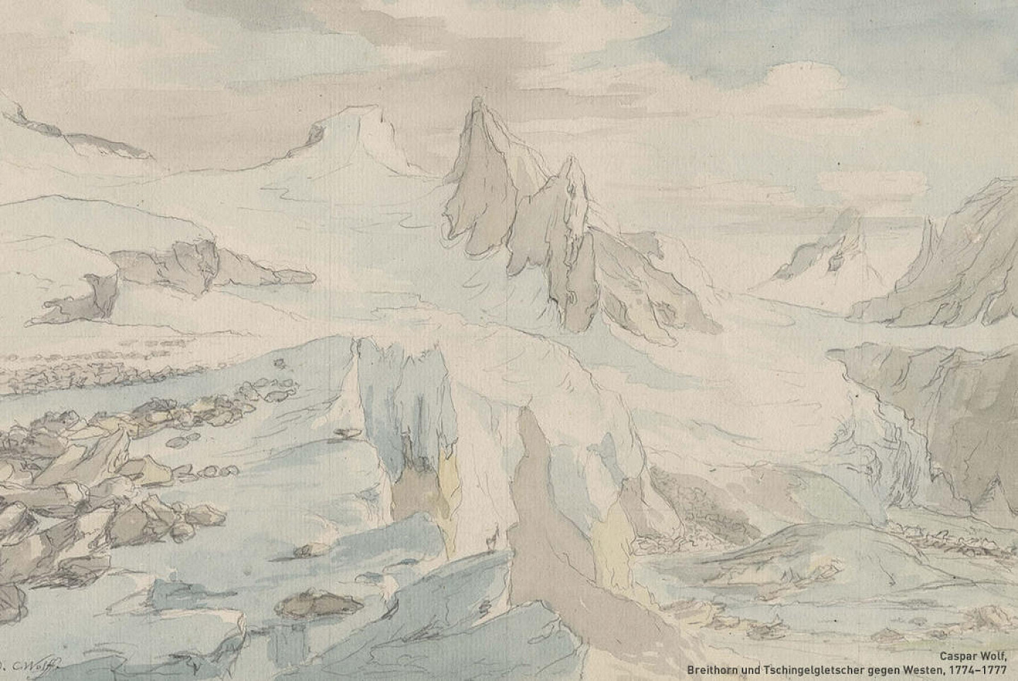Caspar Wolf auf den Spuren der Gletscher