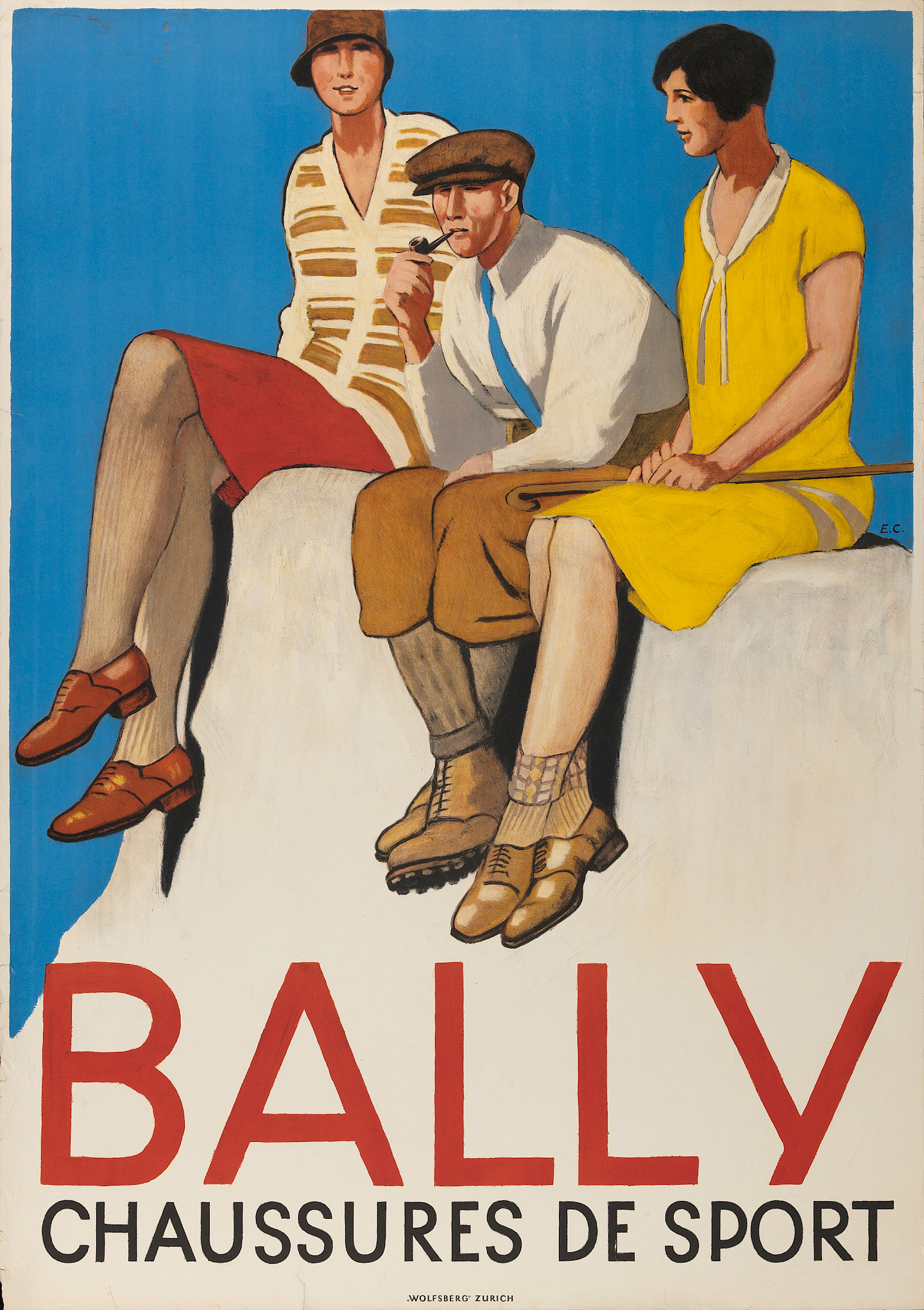 Emil Cardinaux, Bally Chaussures de Sport, 1928, © Bally Schuhfabriken AG