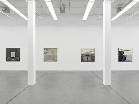 Léon Wuidar, Eine Retrospektive, Ausstellungsansicht Museum Haus Konstruktiv, 2020. © 2020, ProLitteris, Zürich; der Künstler und White Cube