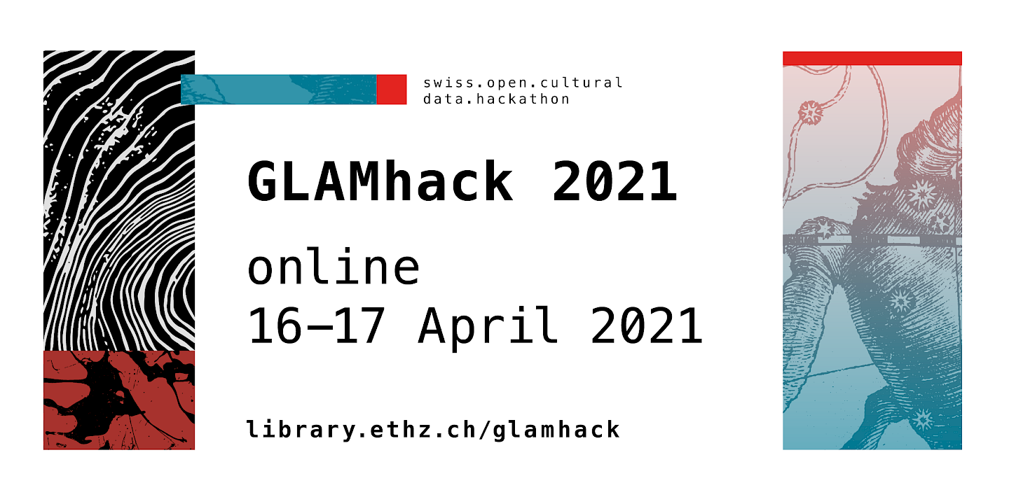 GLAMhack 2021 online:  16-17 April 2021