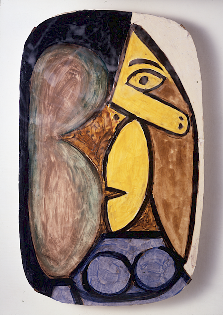 Pablo Picasso, Buste de femme: Française, 1948; ©Succession Picassso / 2021, ProLitteris, Zurich
