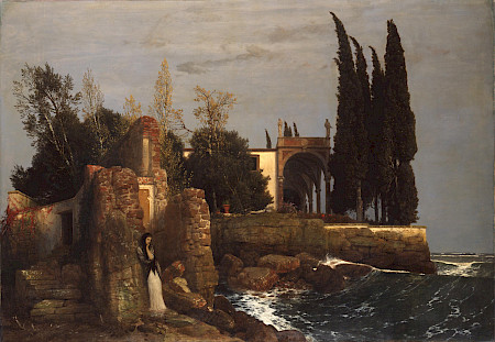 Arnold Böcklin, Villa am Meer, 1878