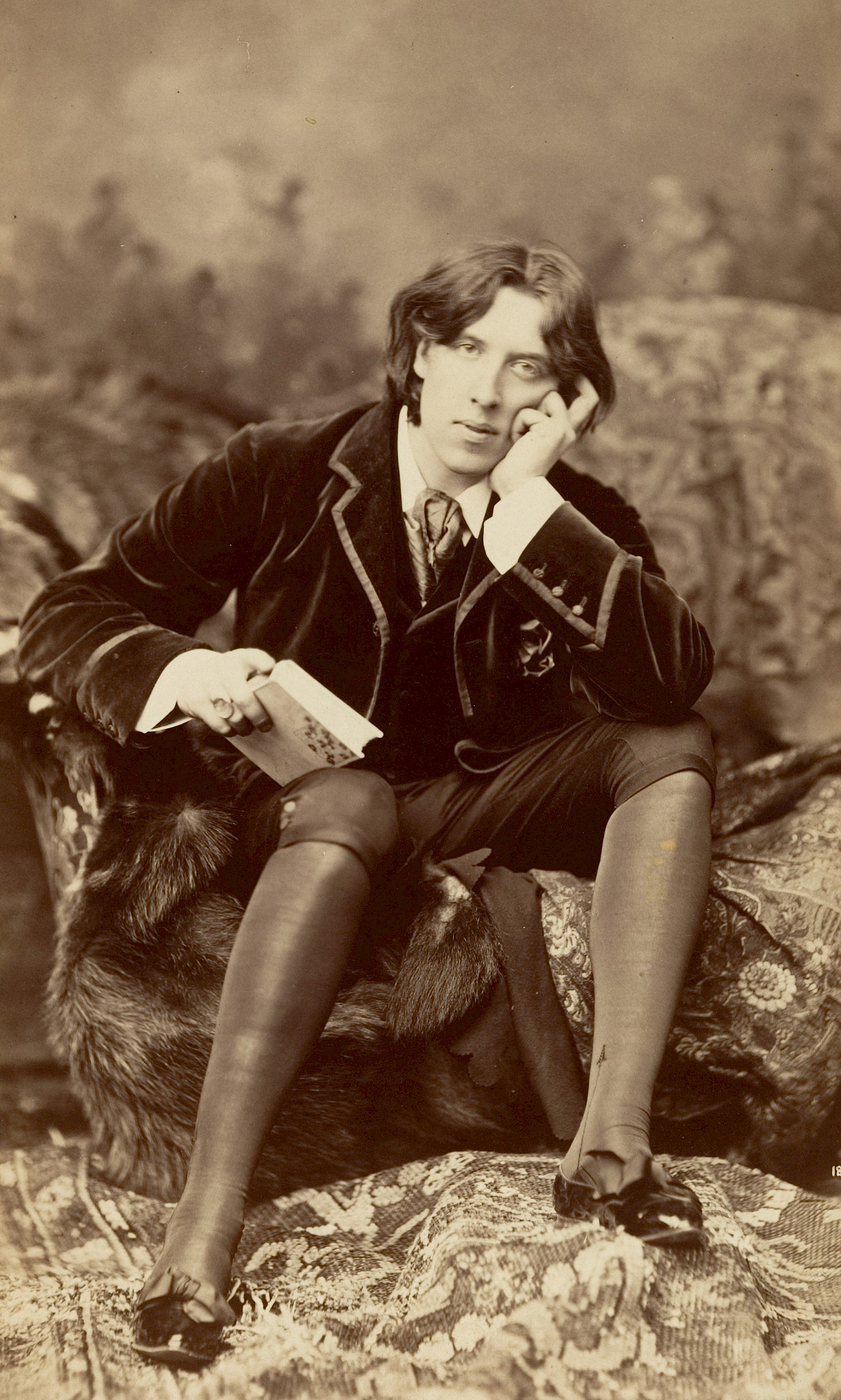 Oscar Wilde, 1882, Foto von Napoleon SaronyOscar Wilde, 1882, Foto von Napoleon Sarony © gemeinfrei