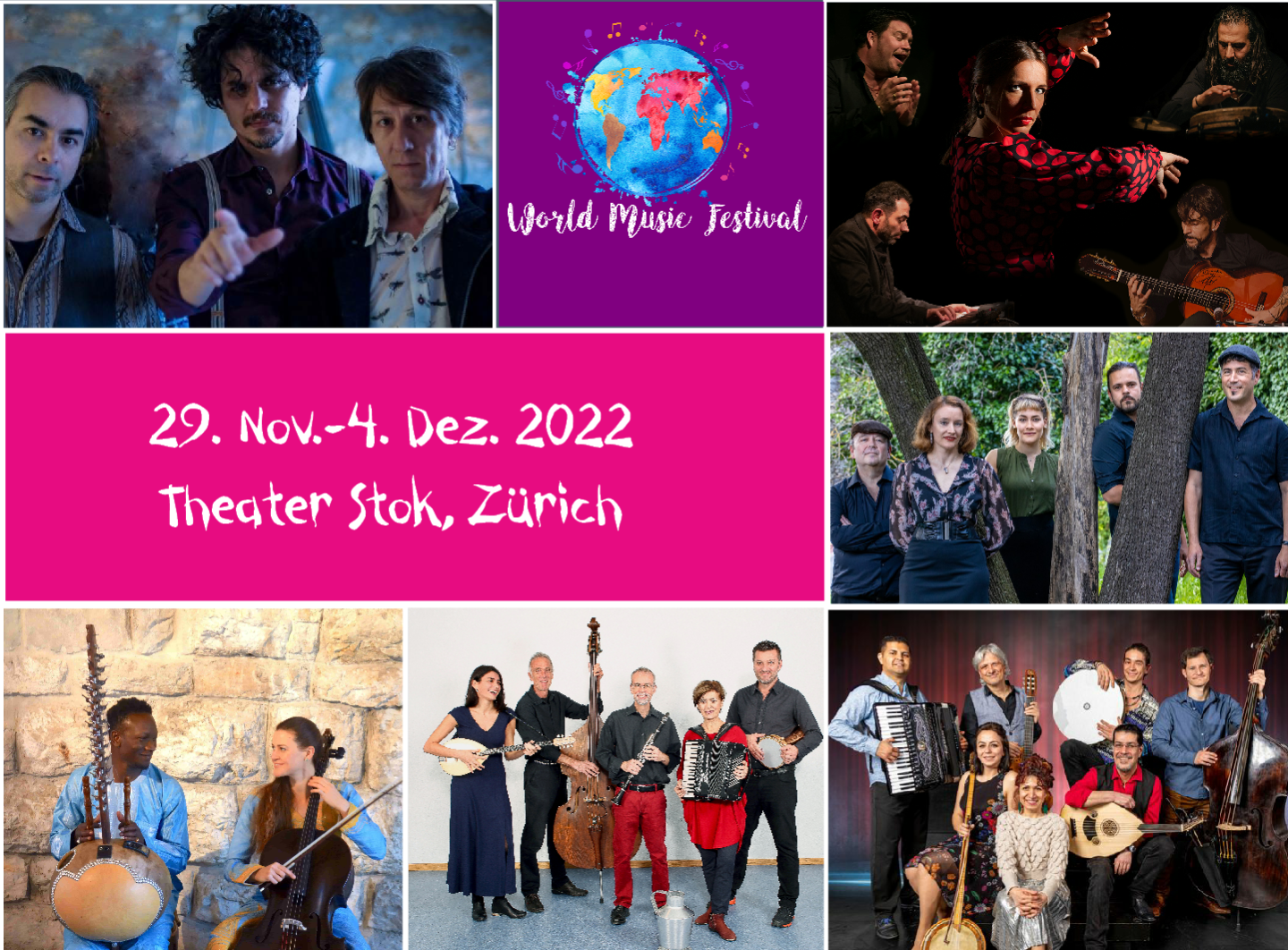 Top Konzerte.ch „World Music Festival 2022“