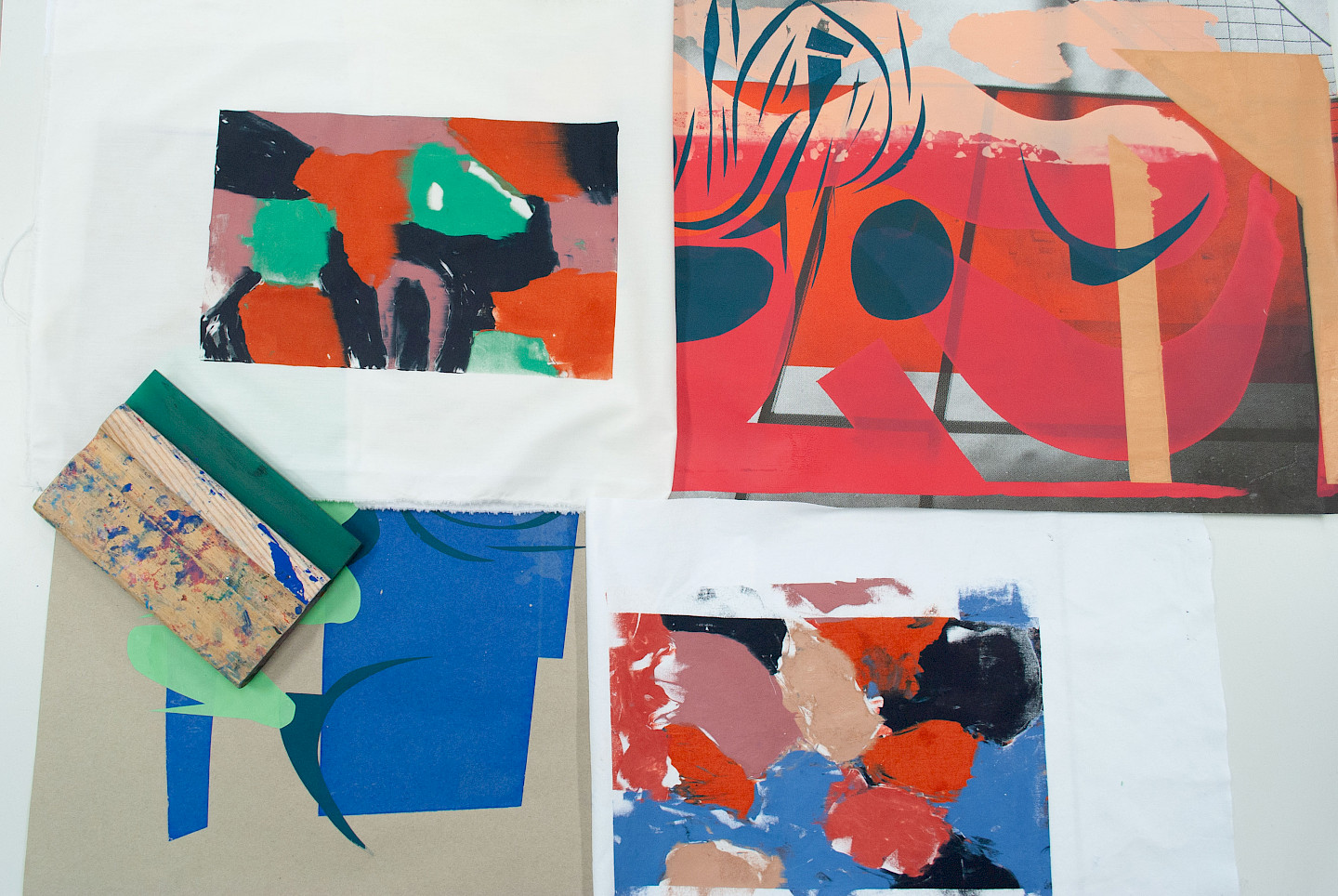 Screen Print Painting | Zürcher Hochschule der Künste ZHdK | Dies & Das ...