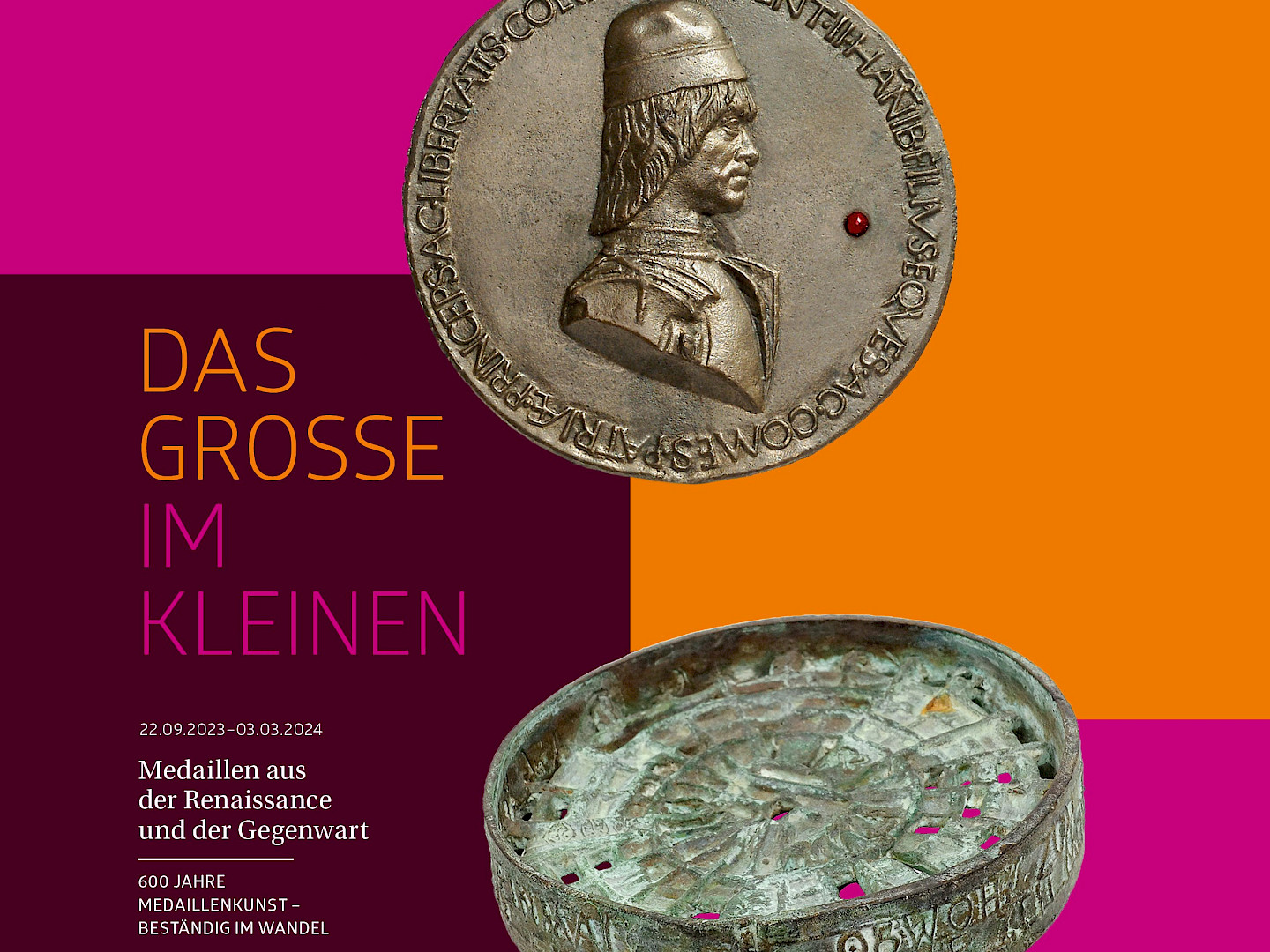 Das Grosse im Kleinen – Medaillen aus der Renaissance und der Gegenwart