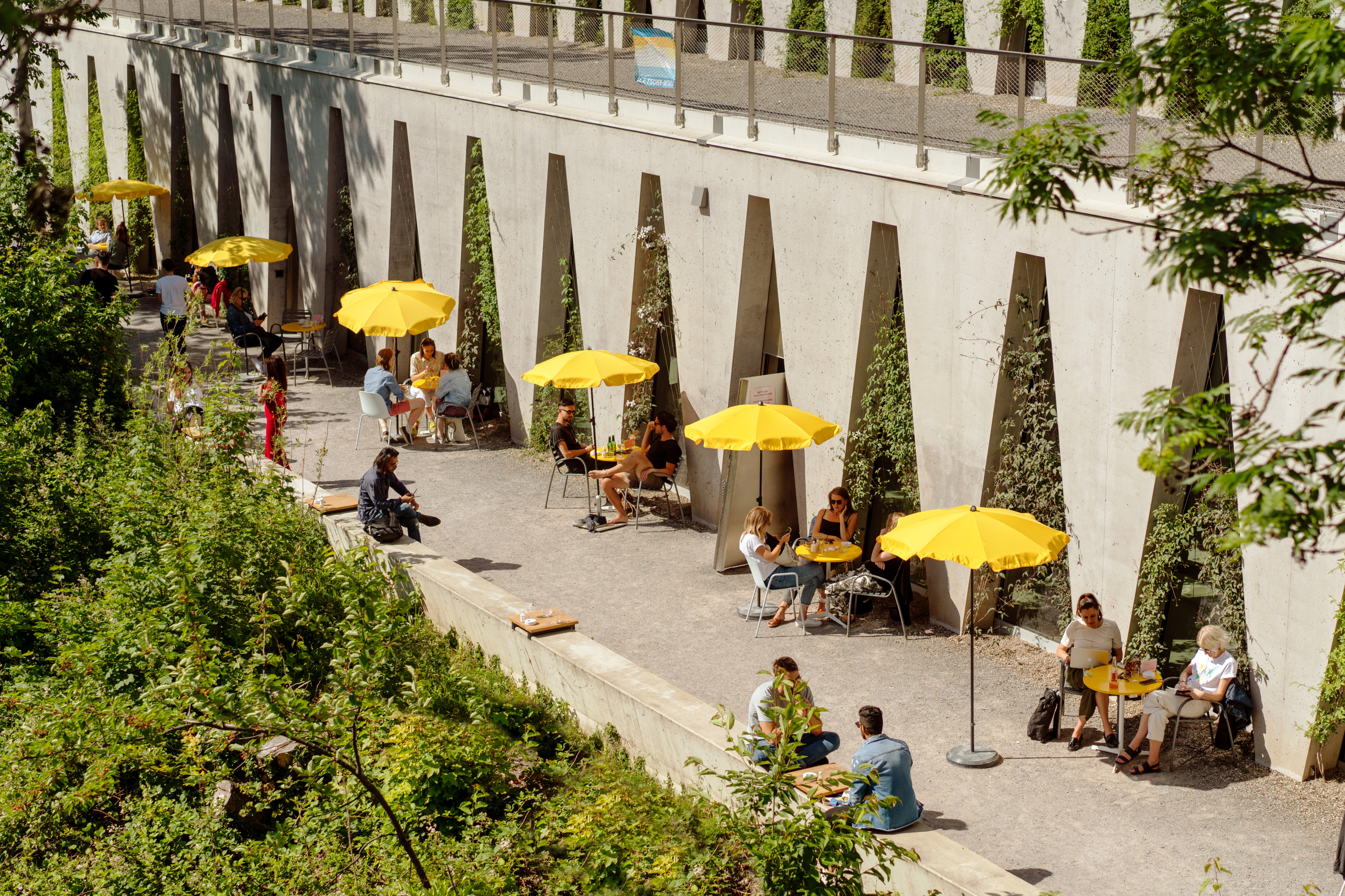 Das gemütliche Café Nude beim Tanzhaus Zürich