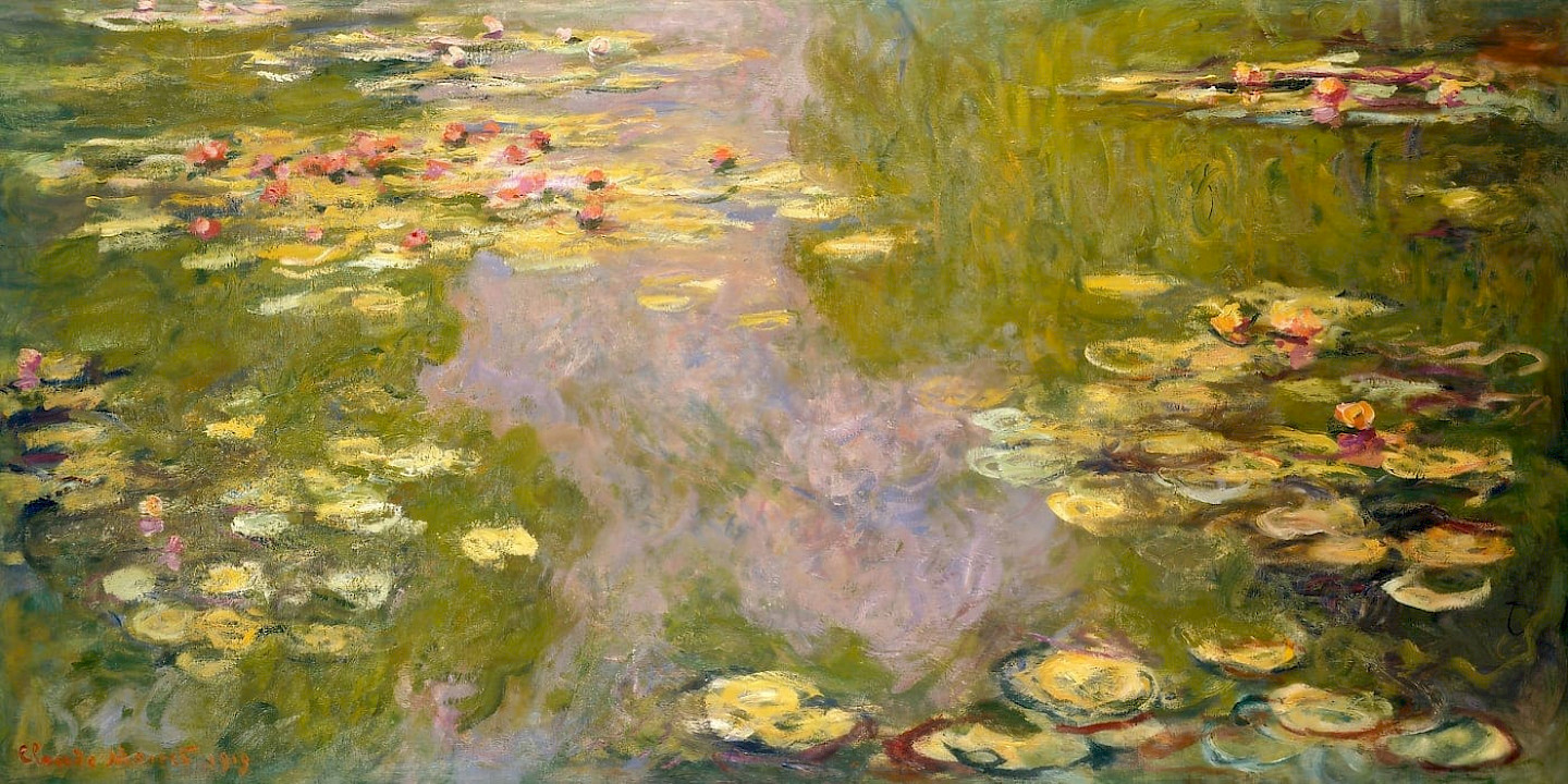 Monets Seerosen für die Schweiz und die Welt