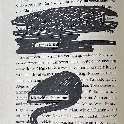 Blackout Poetry – DIY with Meli from Heissliim & Glitzer