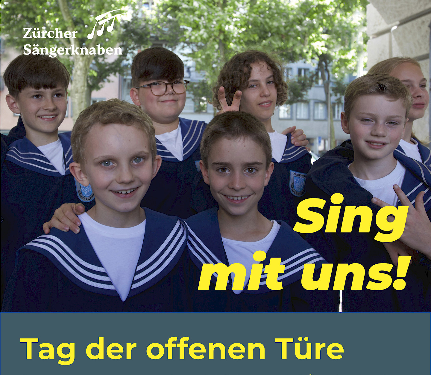 Tag der offenen Türe bei den Zürcher Sängerknaben