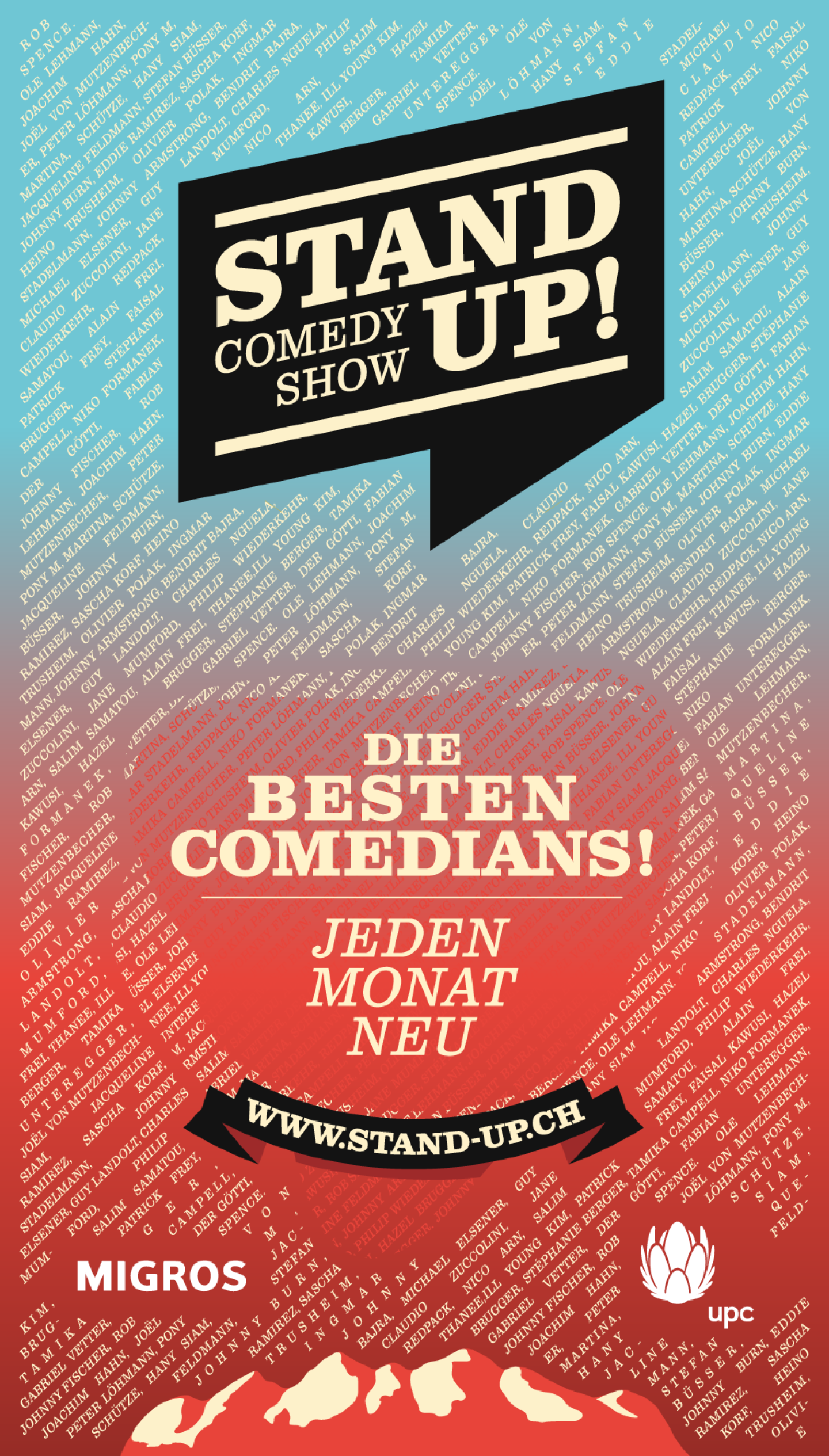 STAND UP! Swiss Comedy Tour