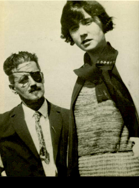 James Joyce und Lucia Joyce