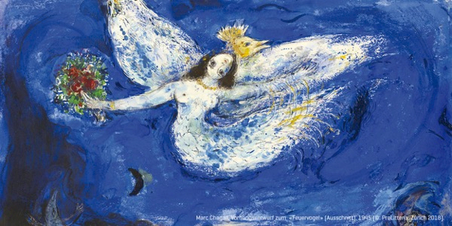 Marc Chagall, Vorhangsentwurf zum 